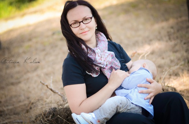 На снимката: Ирина и Ники